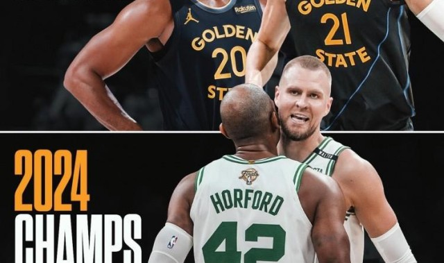 世界杯官方直播软件下载-何意味？勇士凑齐2024凯尔特人总冠军内线组合